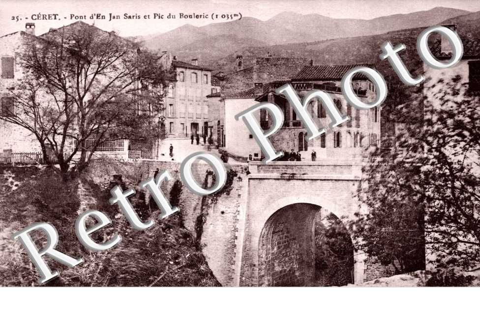 Pont d'En Jan Saris et Pic du Bouleric