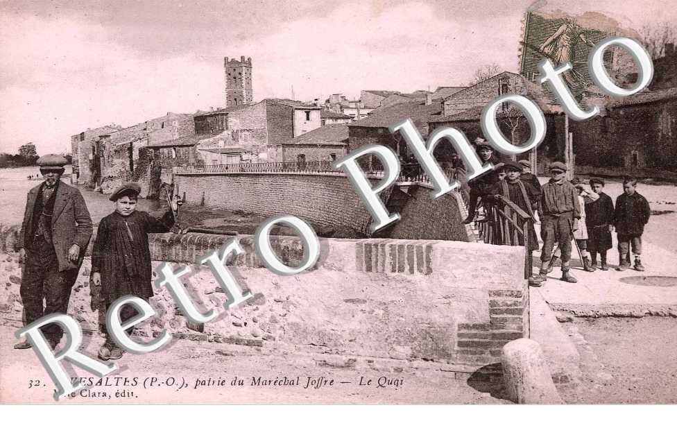Patrie du marechal Joffre. Le Quai