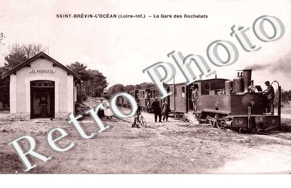 SAINT BREVIN L'OCEAN - LA GARE DES ROCHELETS