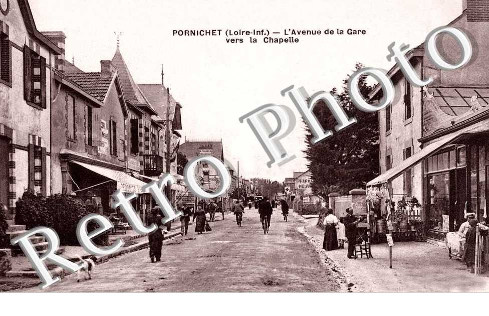 Avenue de la Gare vers la Chapelle