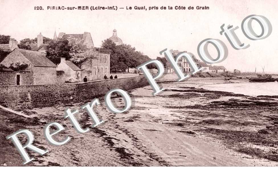 le quai pris de la cote de grain