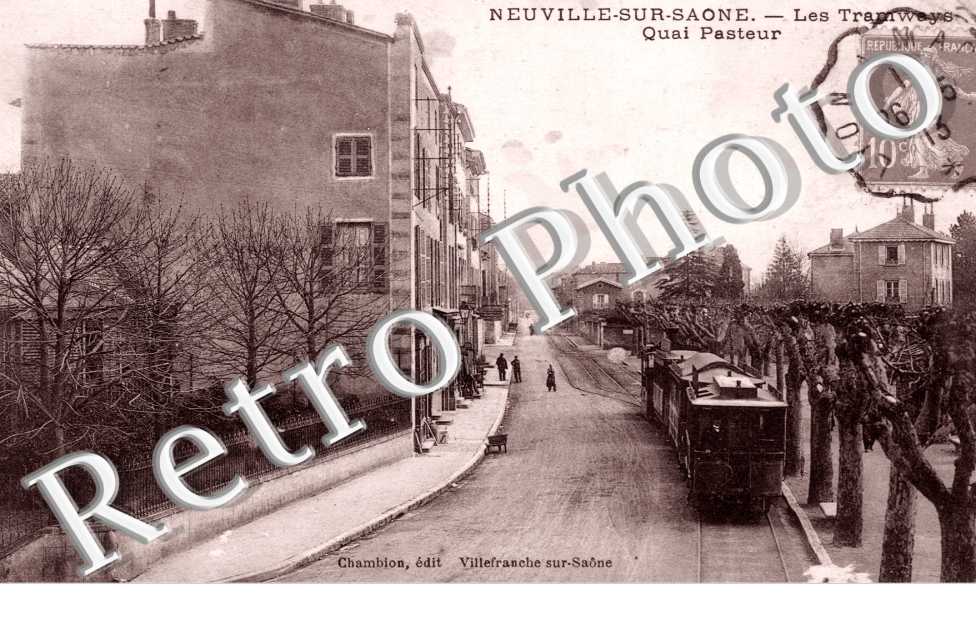 les Tramways, le Quai Pasteur