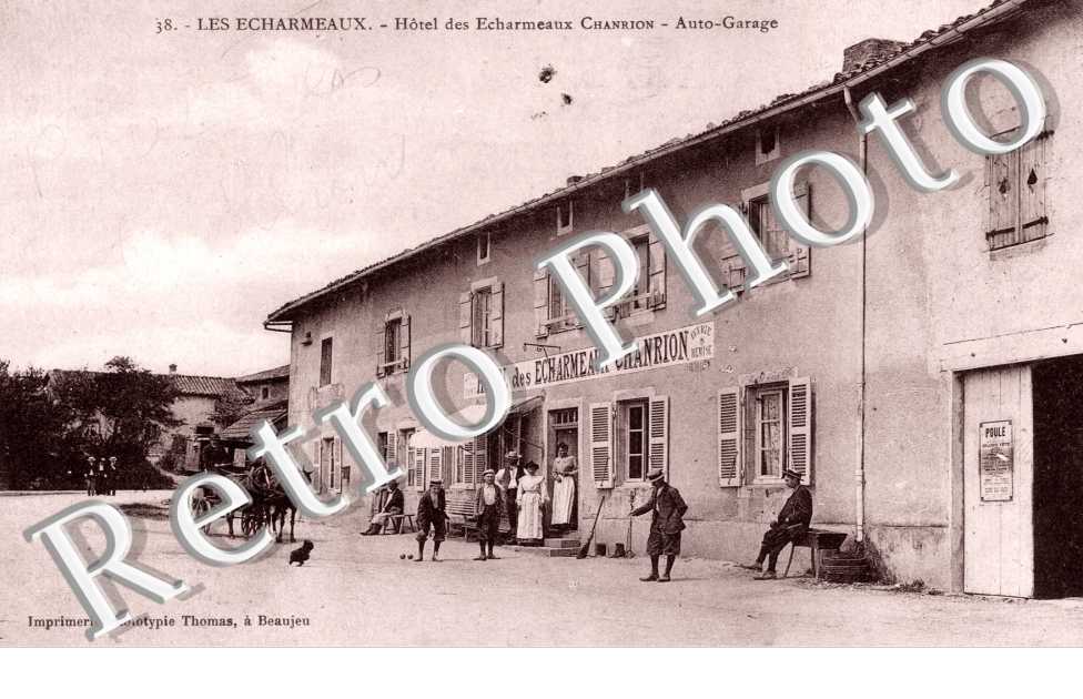 l'Hotel des Echarmeaux Chanrion, Auto-Garage, les Echarmeaux
