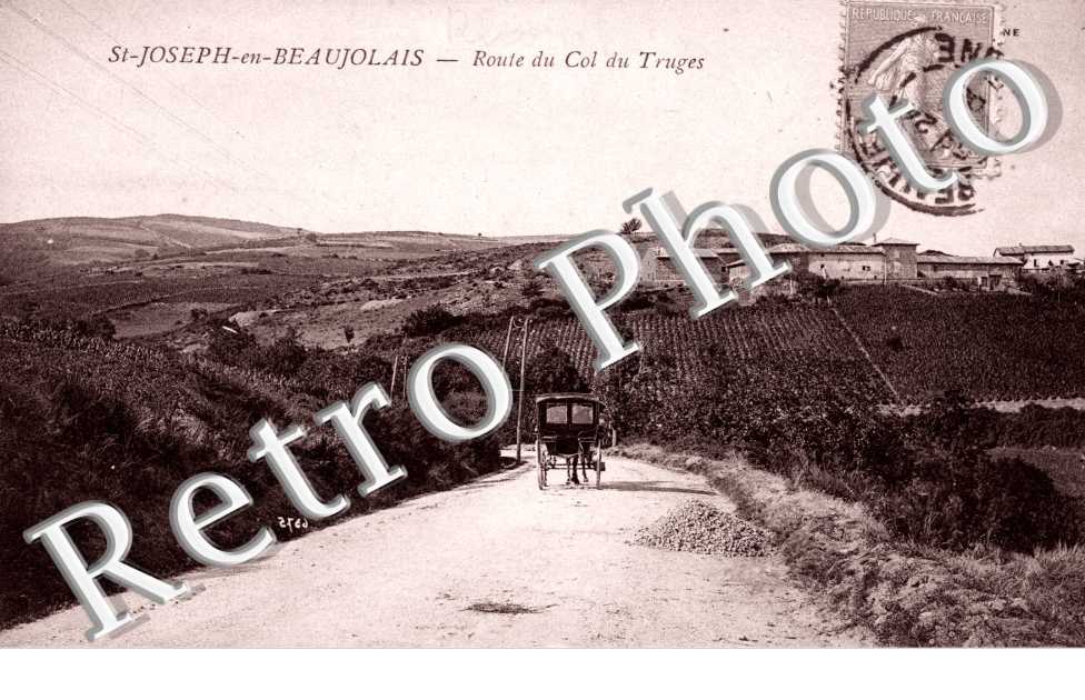 St Jospeh en Beaujolais - Route du col du Truges