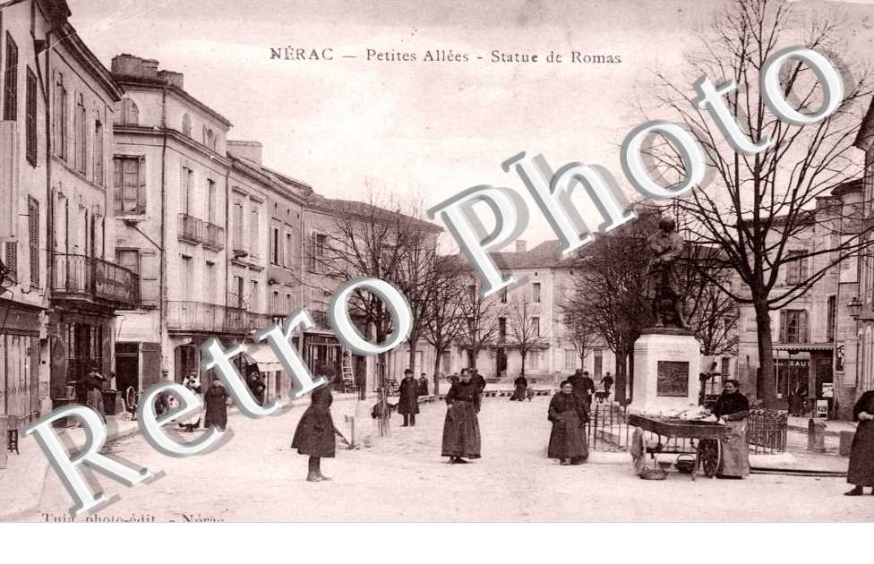 petites allees - Statue de Romas