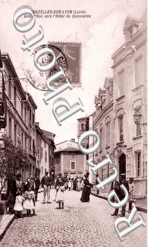 Grand'Rue vers l'Hotel du Commerce