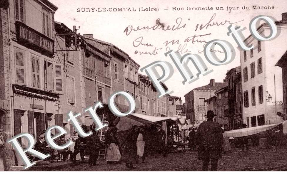 rue grenette un jour de marche