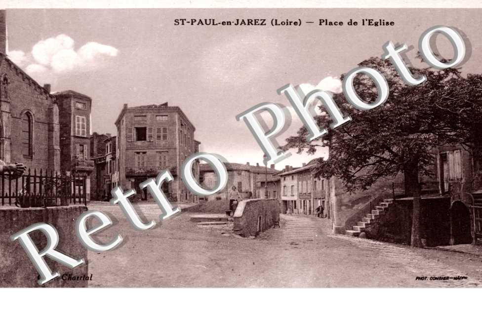 place de l'eglise - carte couleur