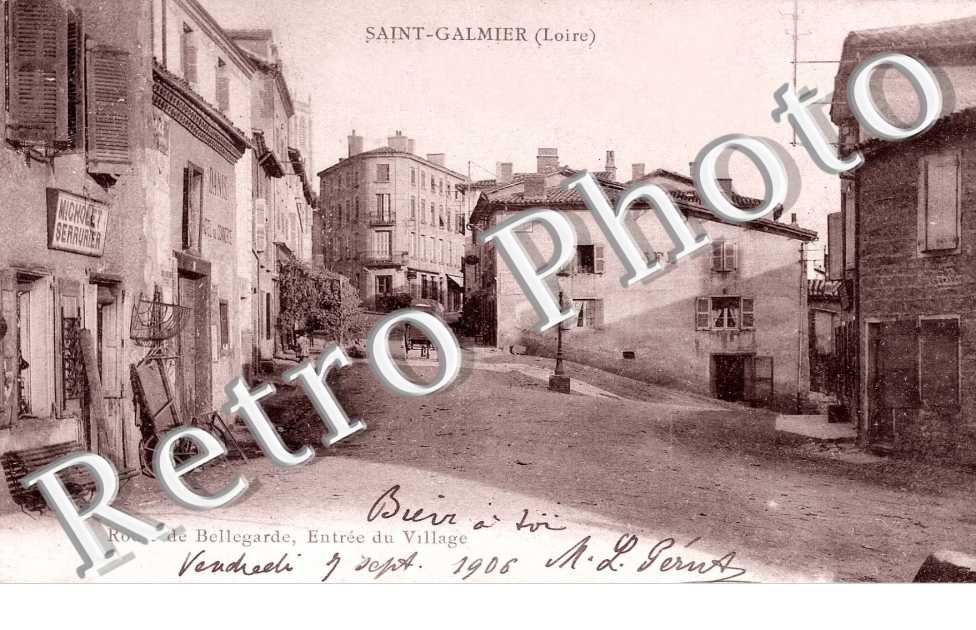 Route de Bellegarde , Entree du Village