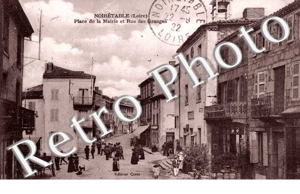 Place de la Mairie et Rue des Granges