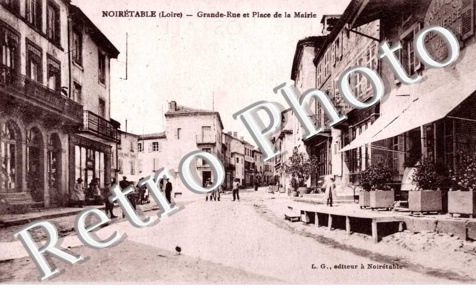 Grande Rue et Place de la Mairie