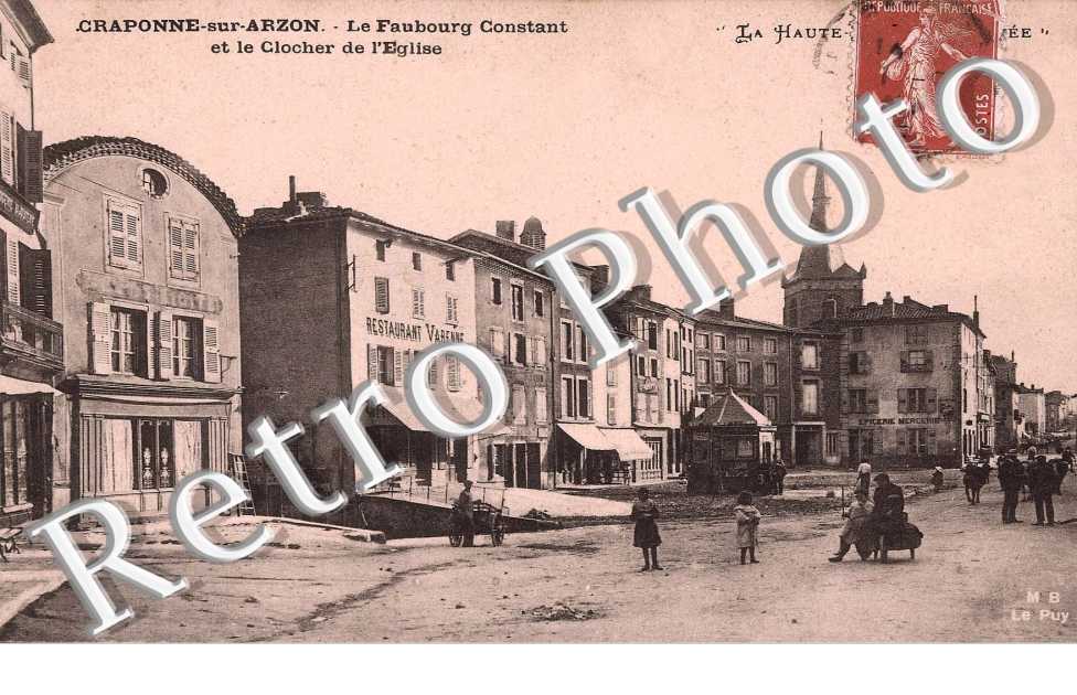 le faubourg constant et le clocher de l'eglise