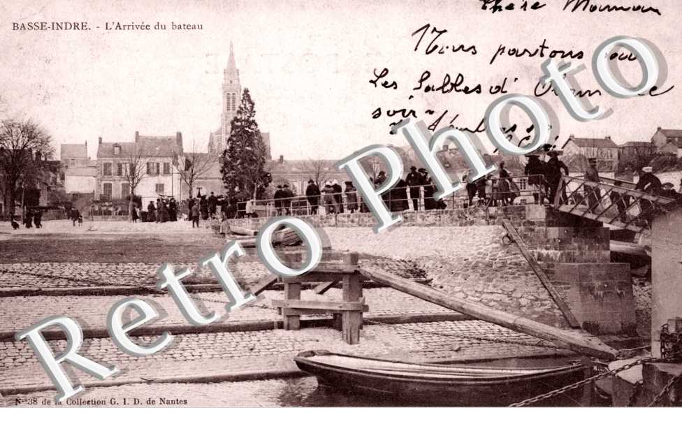 l'Arrivee du bateau