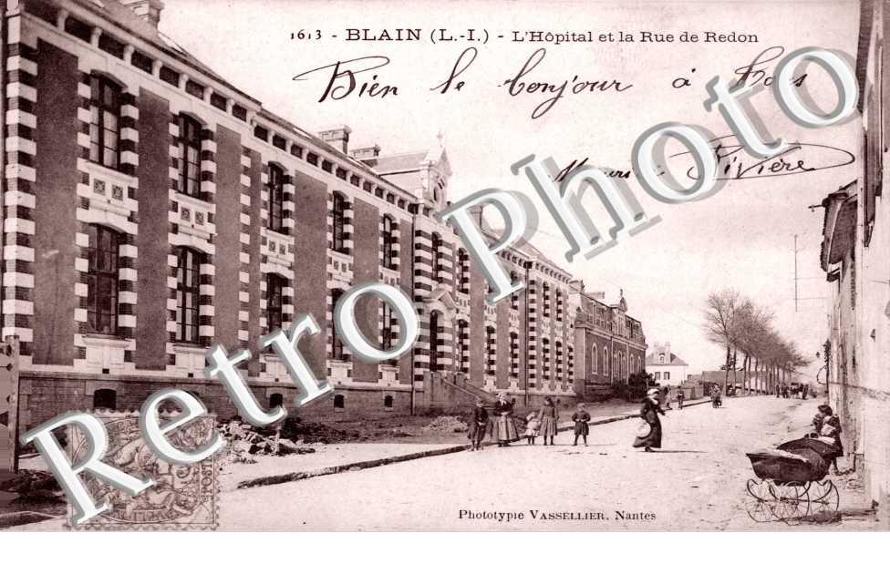 l'hopital et la rue de Redon