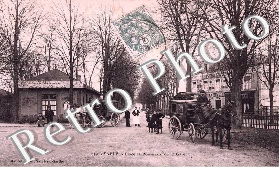 Place et boulevard de la gare