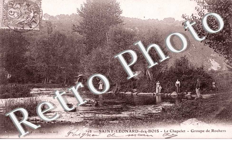 Le Chapelet - groupe de rochers