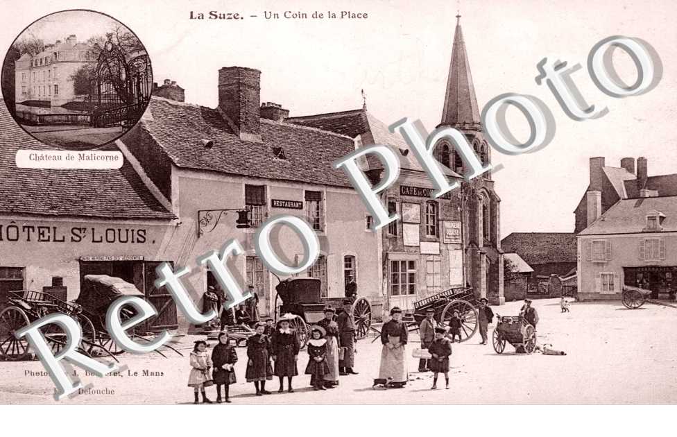 Un Coin de la Place - Hôtel St Louis
