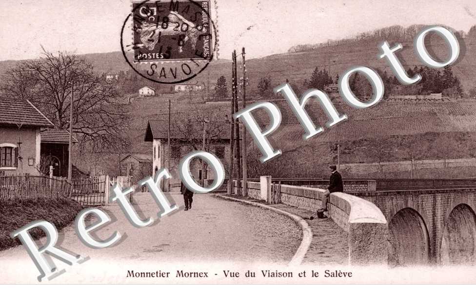 MORNEX. vue du viaison et du saleve