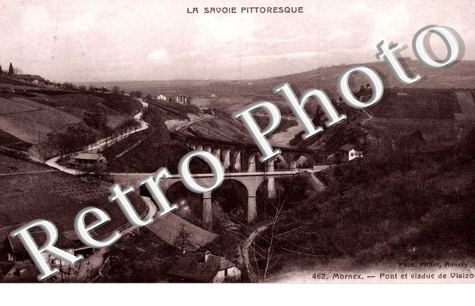 MORNEX. pont et viaduc de viaizon