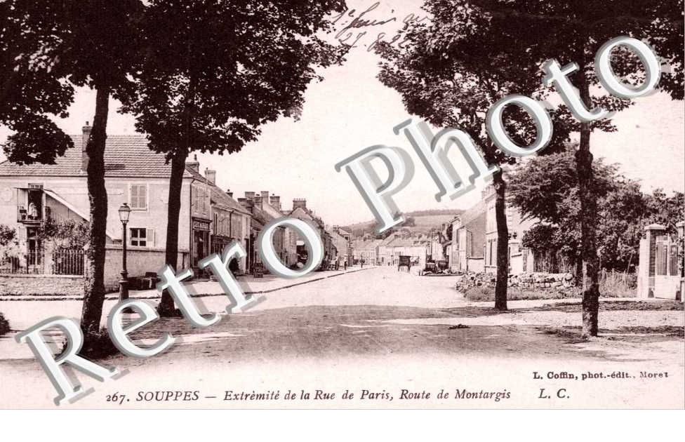 Extremite de la Rue de Paris, Route de Montargis
