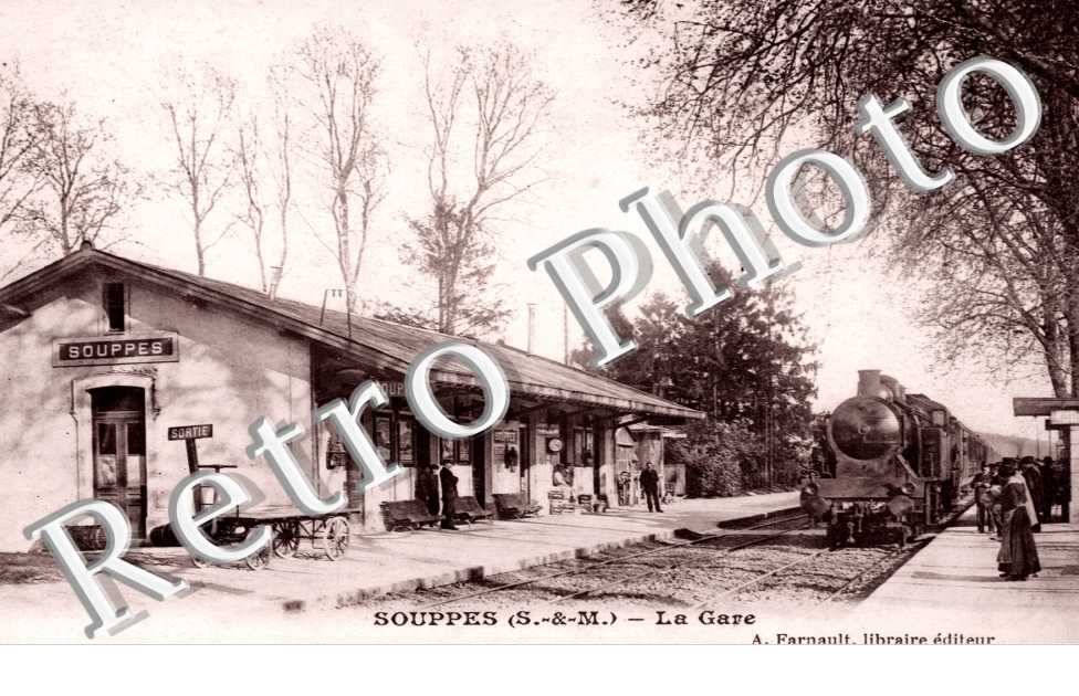 La gare - locomotive