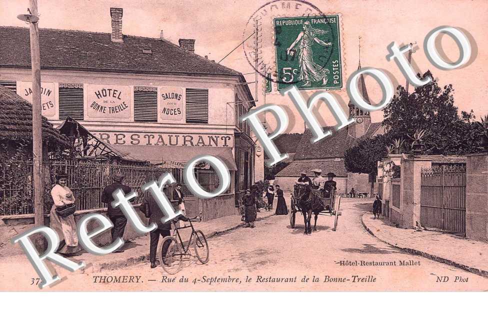 Rue du 4 septembre - Le restaurant de la Bonne-Treille