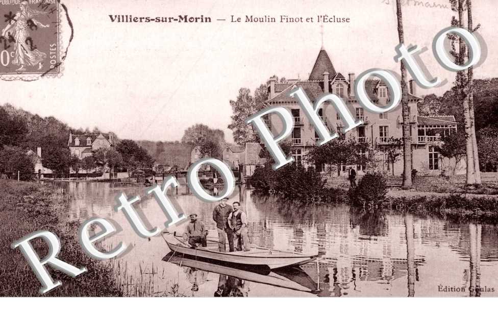 le moulin finot et l'ecluse