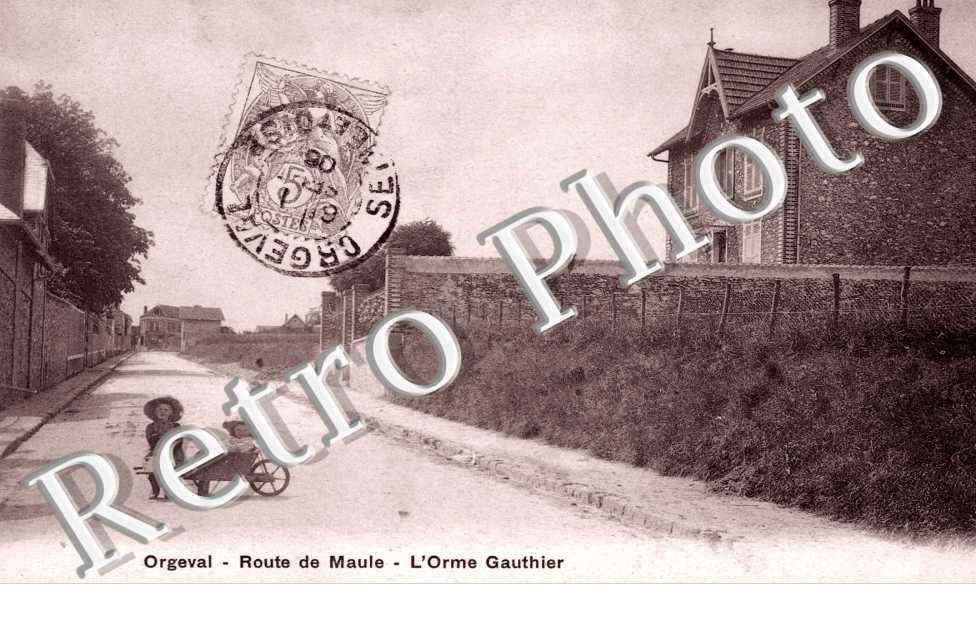 la Route de Maule, l'Orme Gauthier