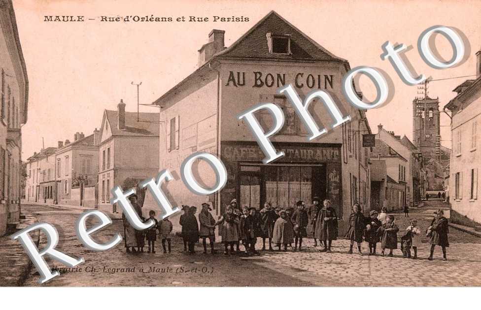 Rue d'Orleans et rue Parisis