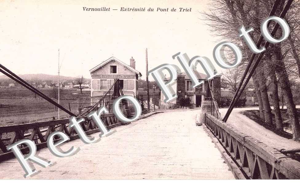 Extremite du pont de Triel