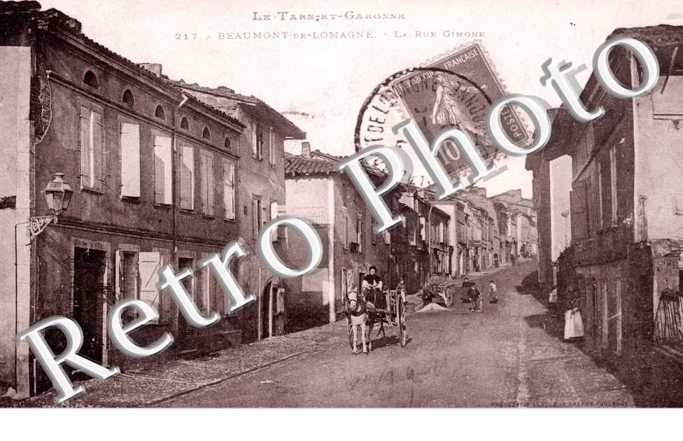la rue Gimone