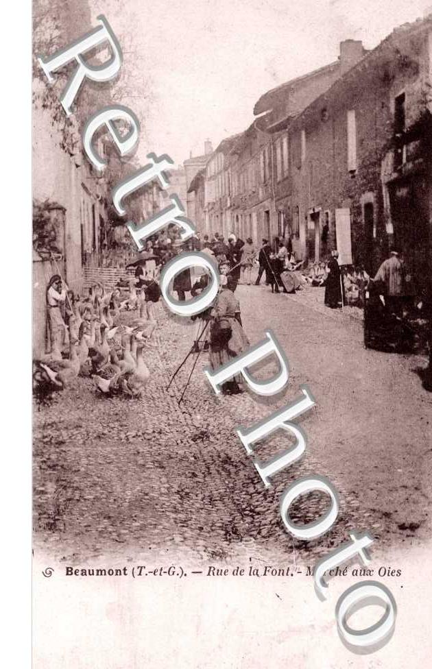 Rue de la Font - Marche aux oies