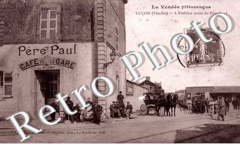 l'Etablissement du pere Paul Cafe de la gare  du port