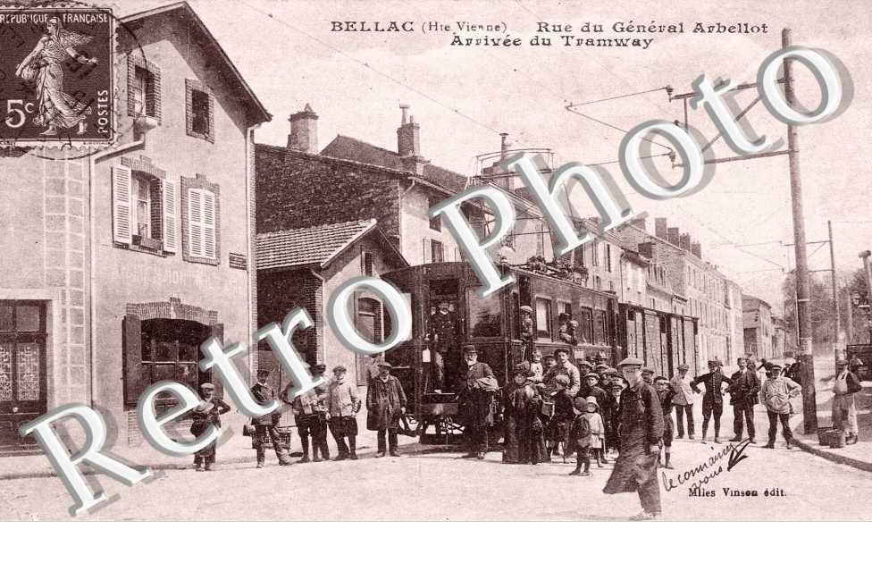 Rue du General Arbellot - Arrivee du tramway