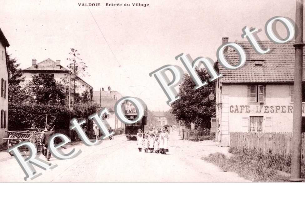 l'entree du village