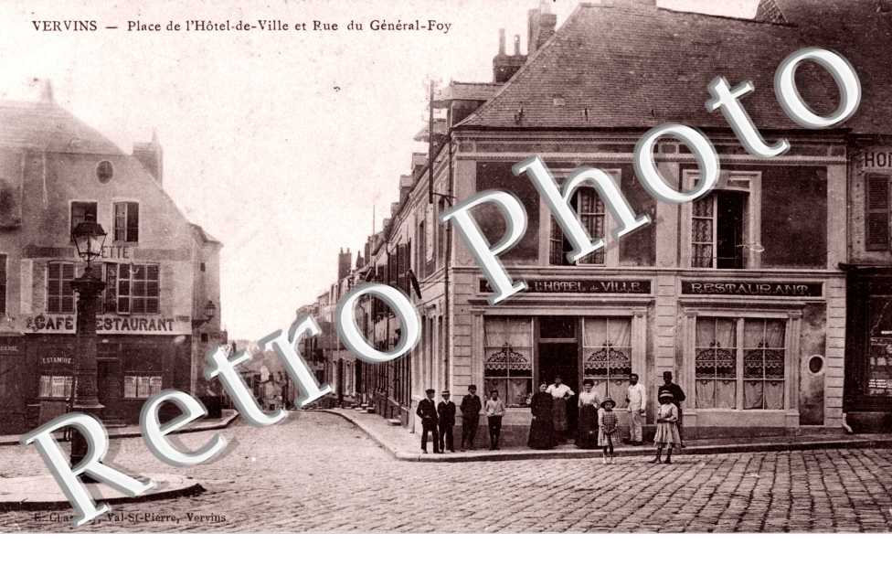 place de l'hotel de ville et rue du General Foy