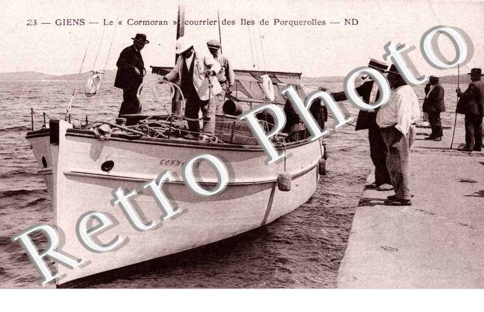 le "Cormoran"  courier des Iles de Porquerolles