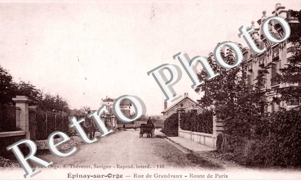 Rue de Grandvaux, Route de Paris