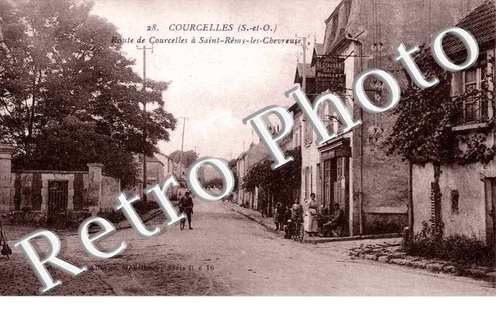 COURCELLES ROUTE DE COURCELLES A ST REMY LES CH