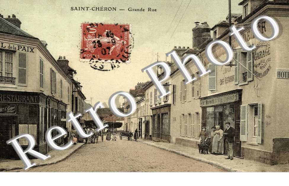 Grande rue - hotel du chemin de fer et hotel de la paix