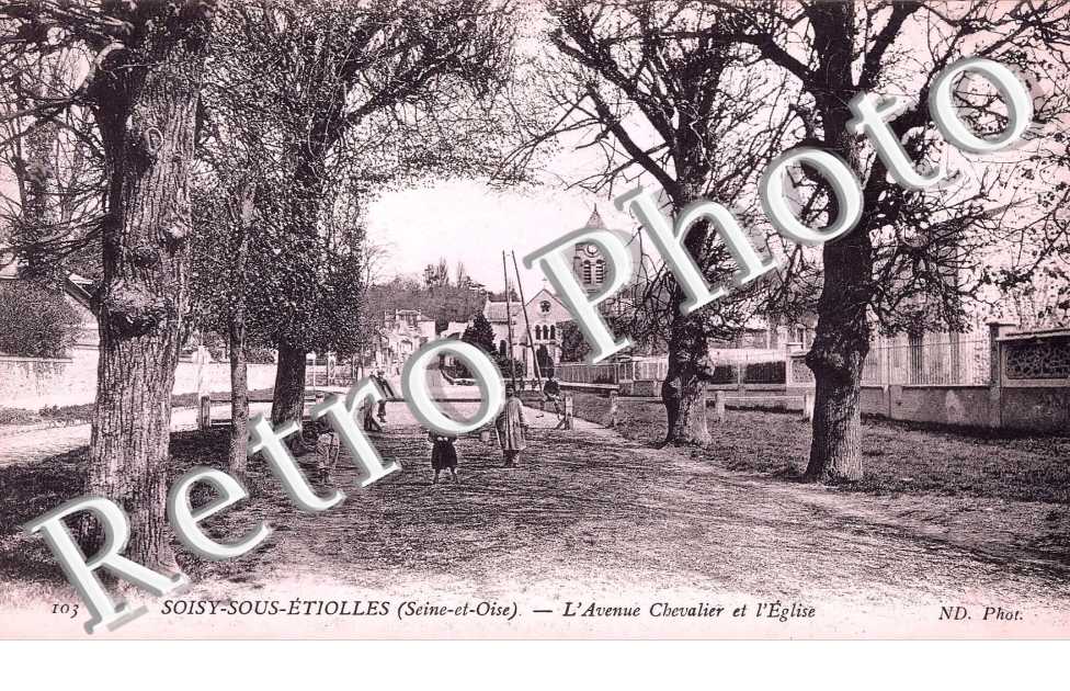 l'Avenue Chevalier et l'Eglise