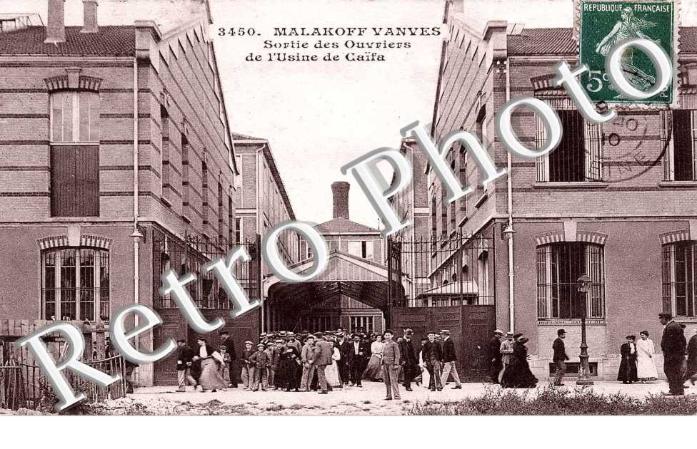 MALAKOFF VANVES Sortie des ouvriers de l'usine de Caifa