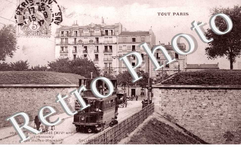 Tramway Les Halles Malafoff  Porte Didot