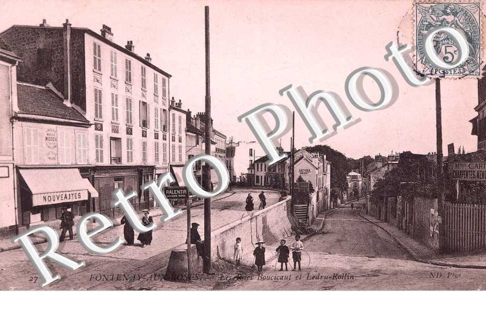 les rues Boucicaut et Ledru-Rollin