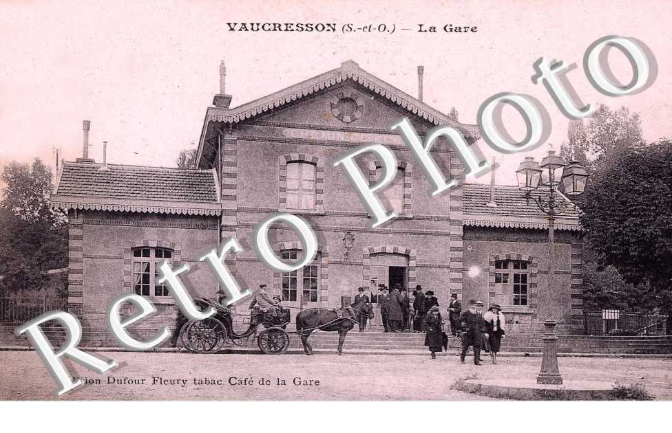 La gare - attelage de cheval