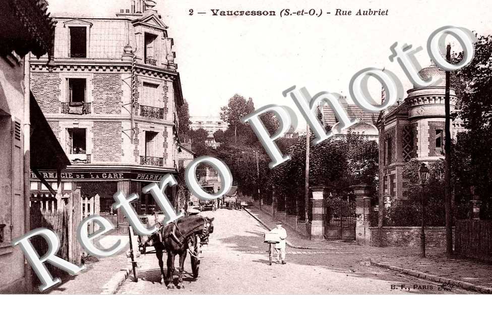 Rue Aubriet - attelage de cheval