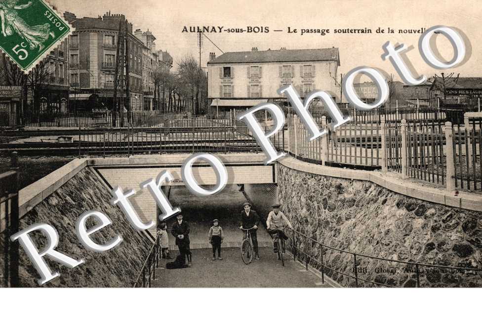 Le passage souterrain de la nouvelle gare