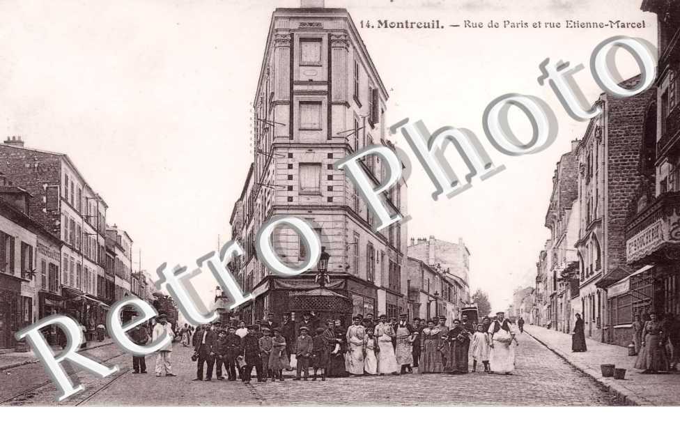 rue de Paris et rue Etienne Marcel