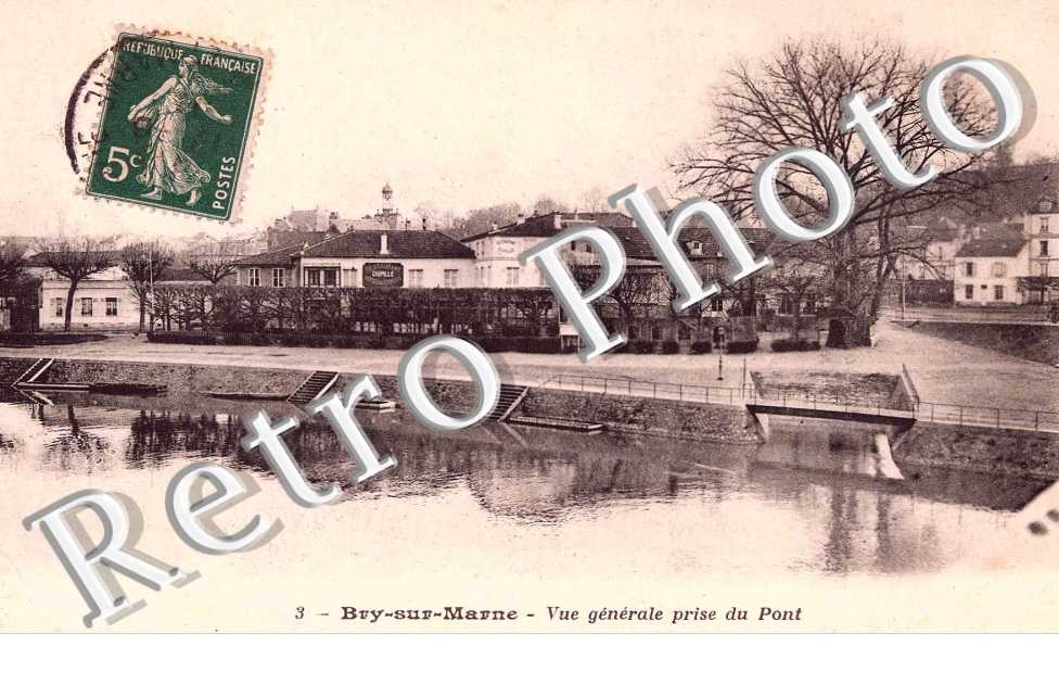 Vue générale prise du Pont
