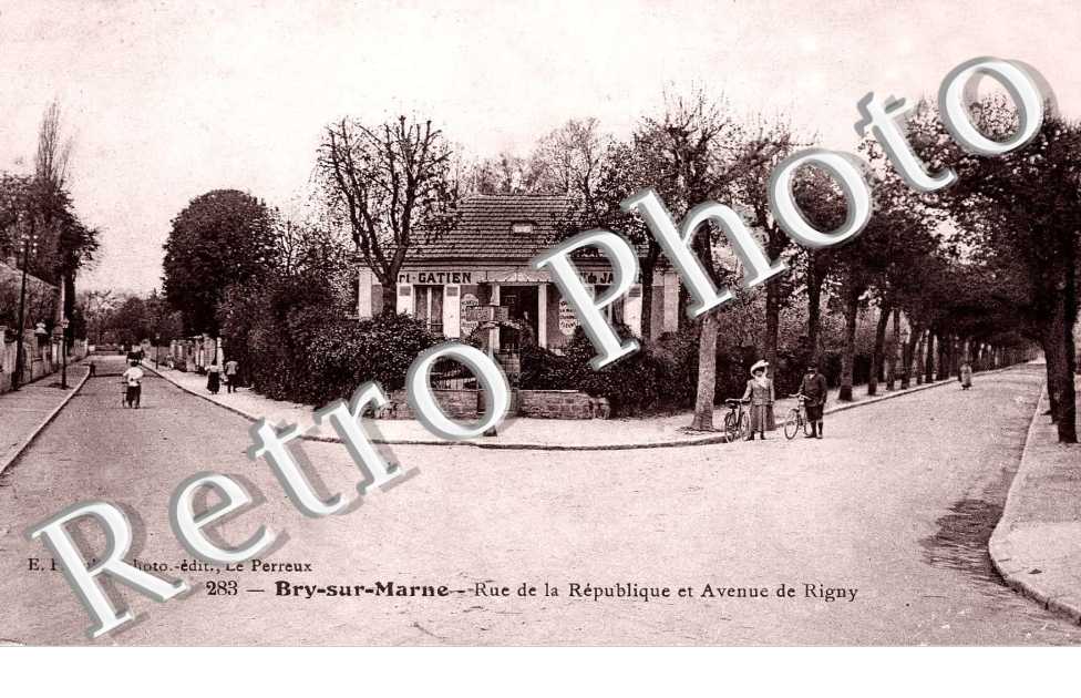 Rue de la republique - et avenue de Rigny